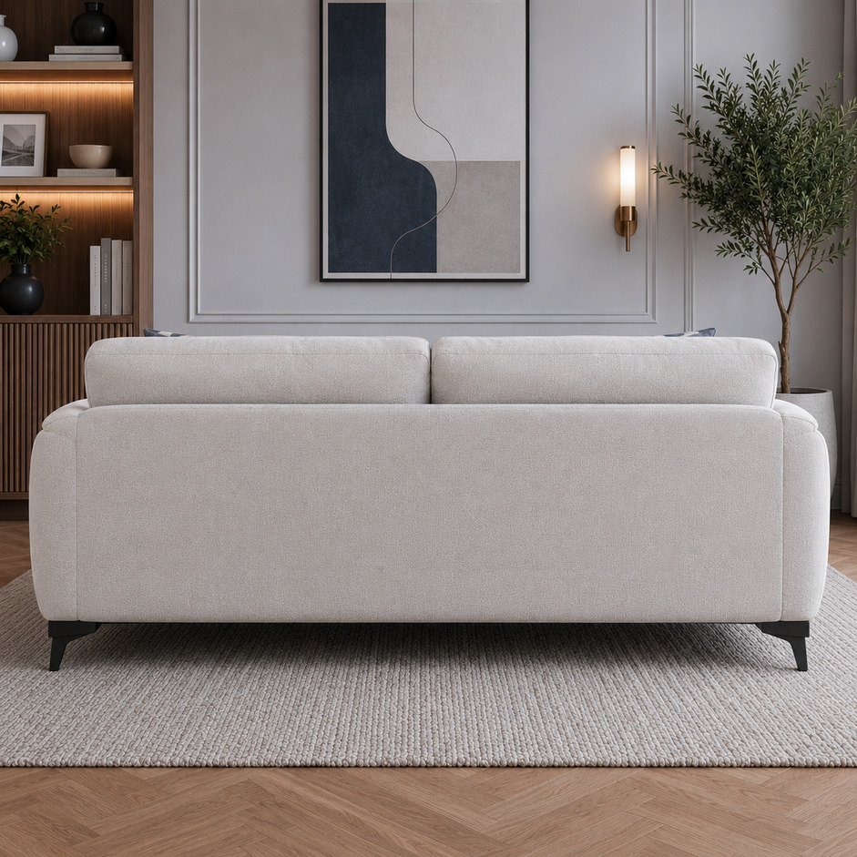 Sandora Velvet 3 Seater Sofa - Image 8