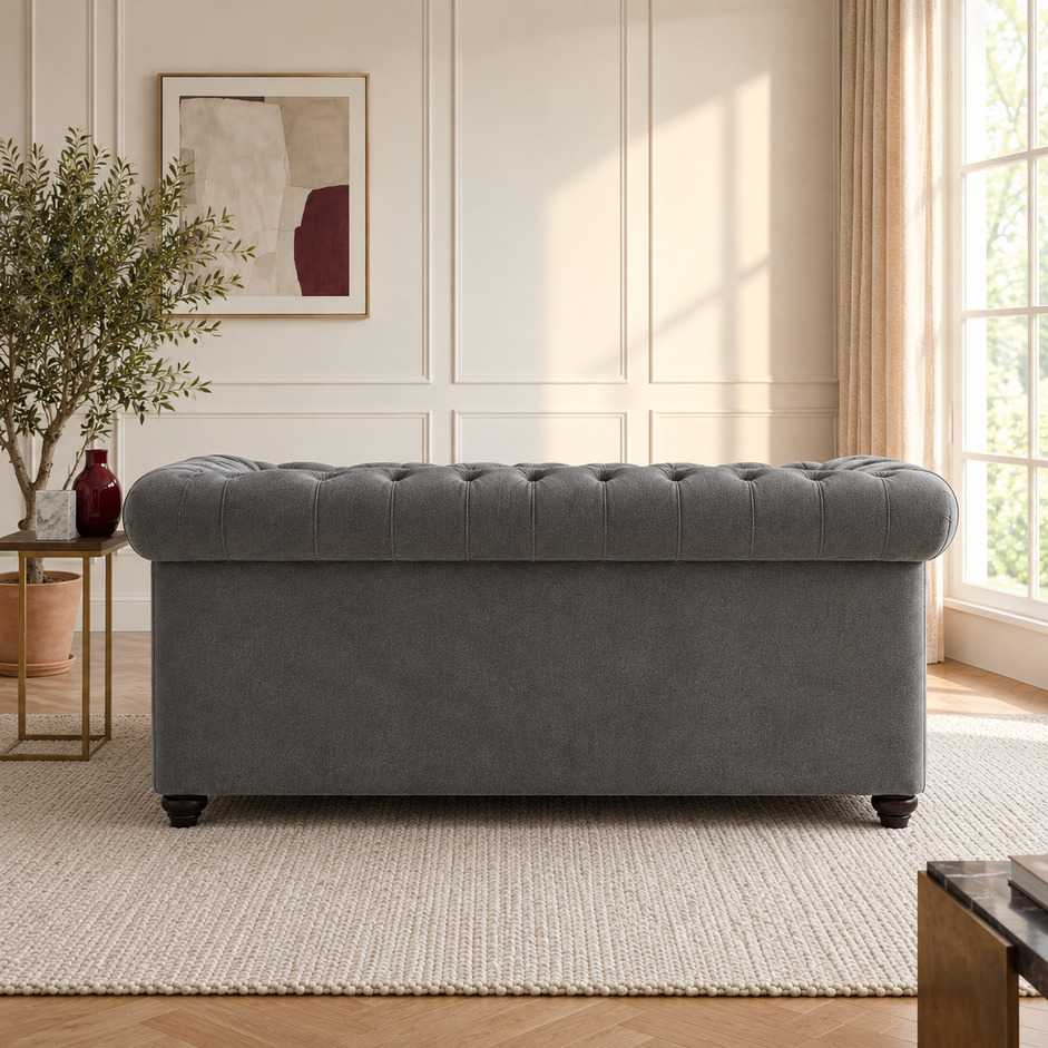 Chesterfield 2-Seater Sofa - Image 7