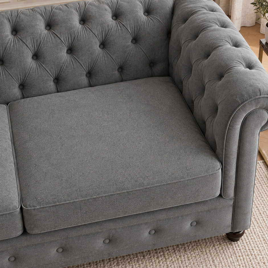 Chesterfield 2-Seater Sofa - Image 4