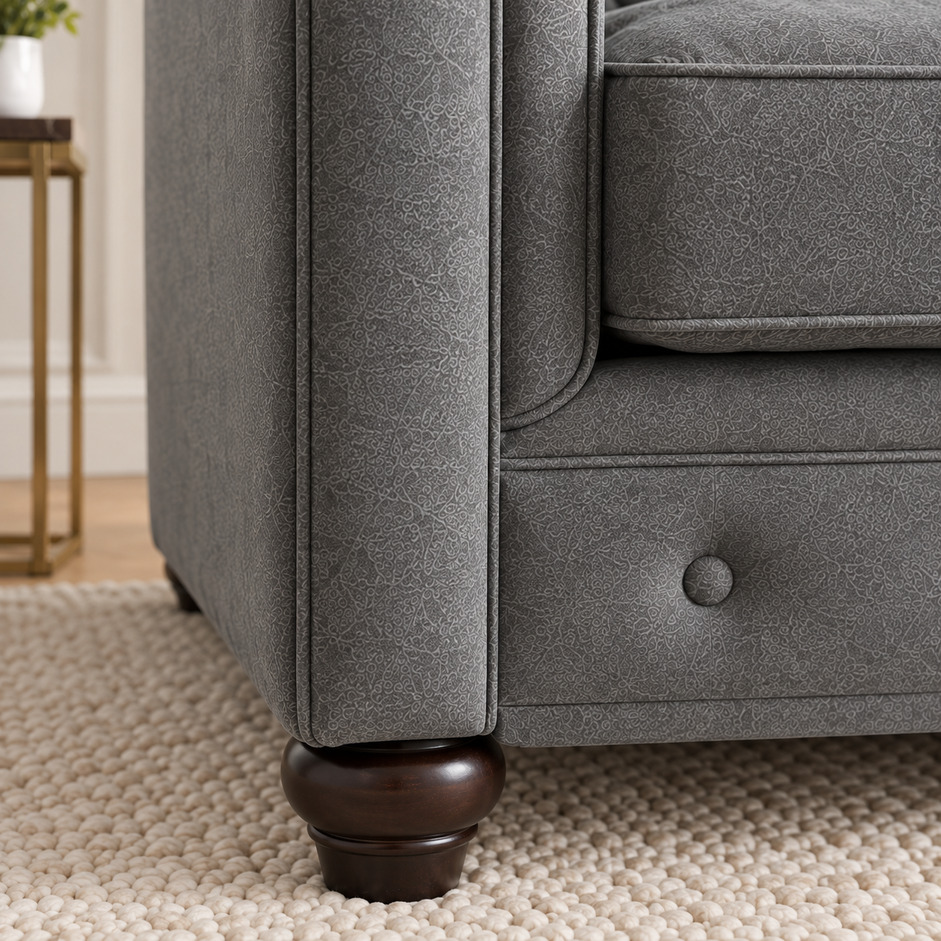 Chesterfield 2-Seater Sofa - Image 8